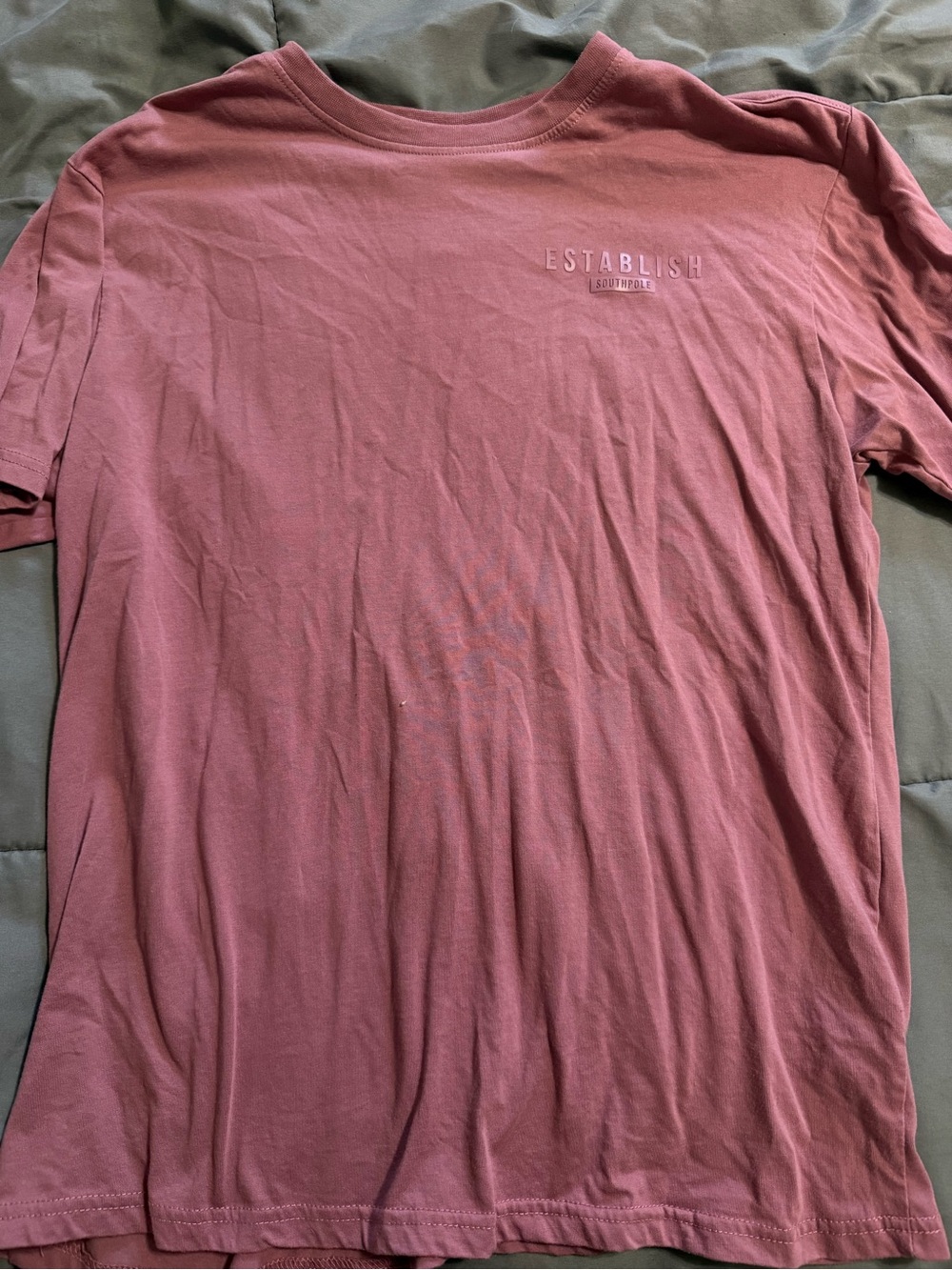 South Pole Men’s Mauve Short-Sleeve Crew Tee